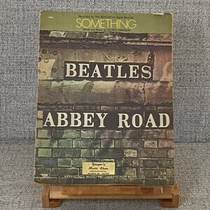 Beatles Something Abbey Road Sheet Music Harrison Music Inc. 1969